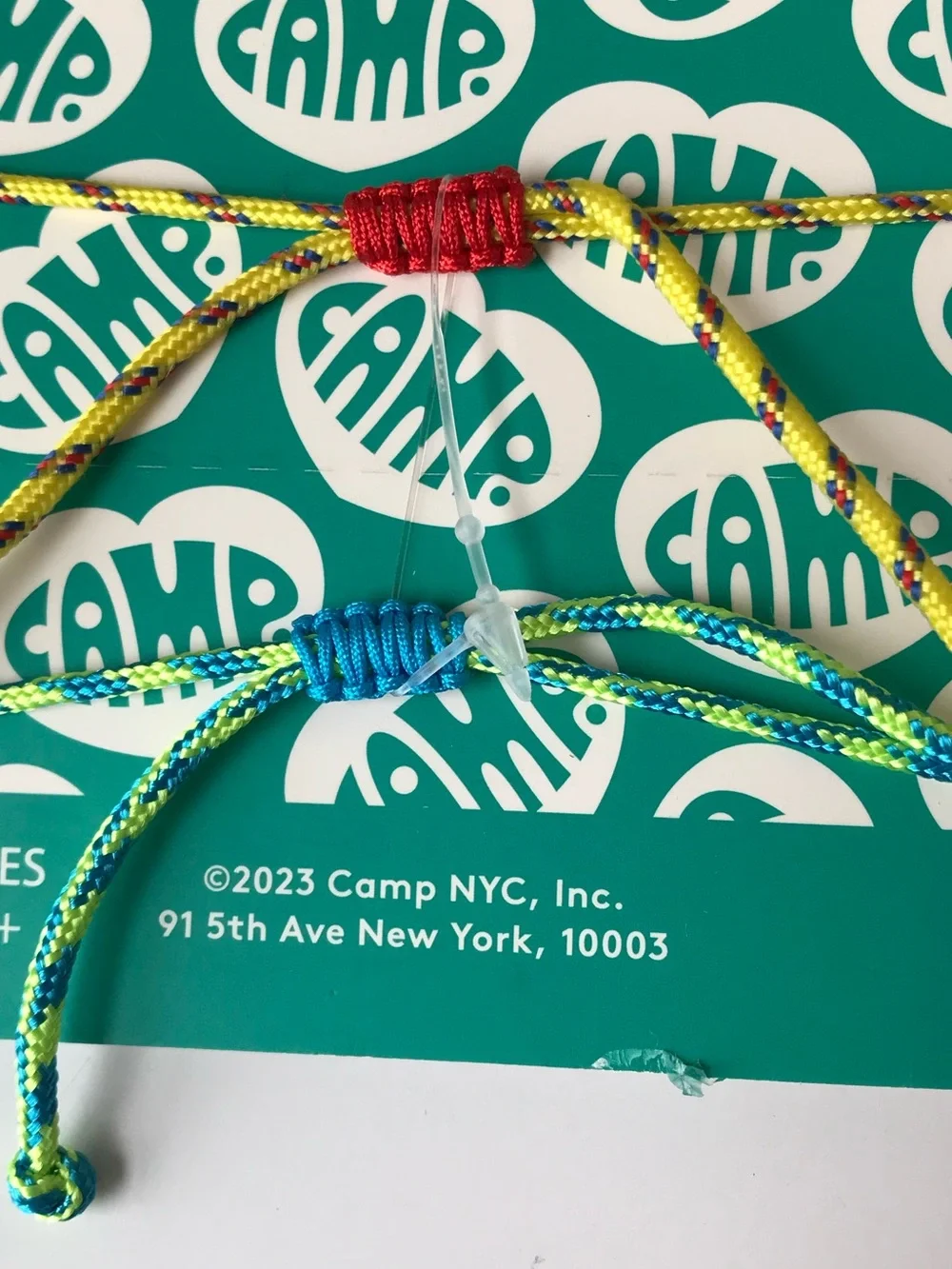 CAMP Charm Bead Braided Friendship Bracelet Set NWT